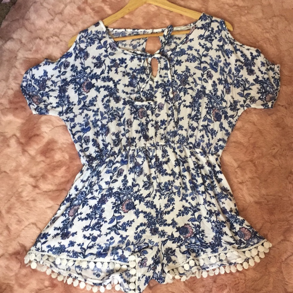 Blue Romper
